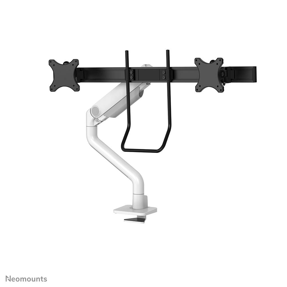 Neomounts DS75S-950WH2 Monitorarm 17-32" - gasveer - Topfix - 180°-stop